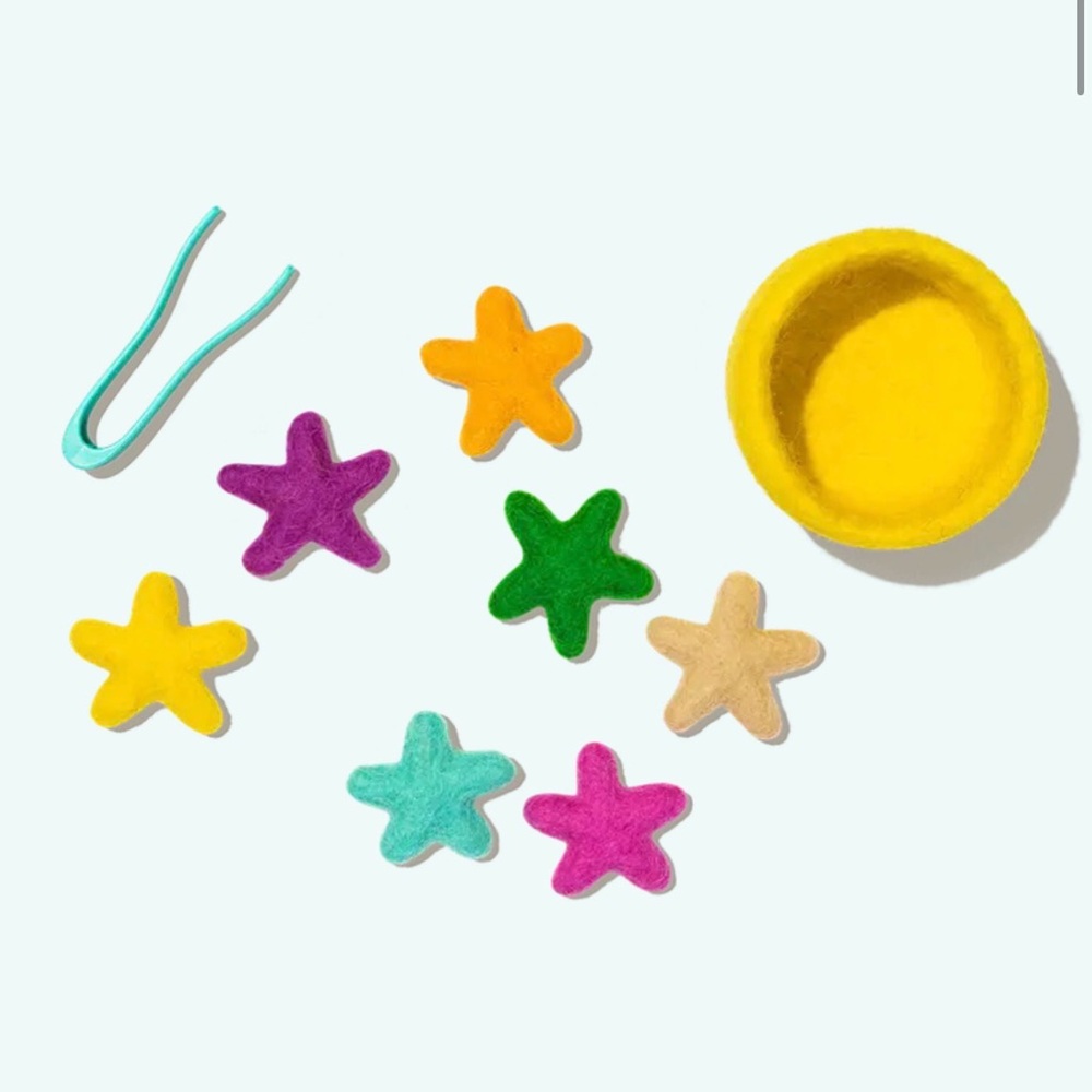 LOVEVERY Transfer Tweezers & Felt Stars